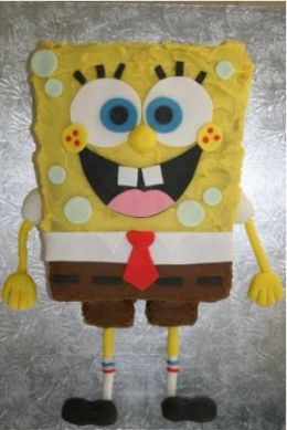 Spongebob Birthday Cake on Spongebob Cake Template   Thepartyanimal S Musings